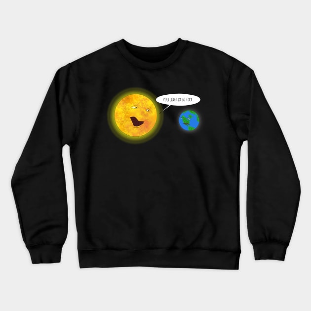 you used to be cool Crewneck Sweatshirt by bobgoodallart